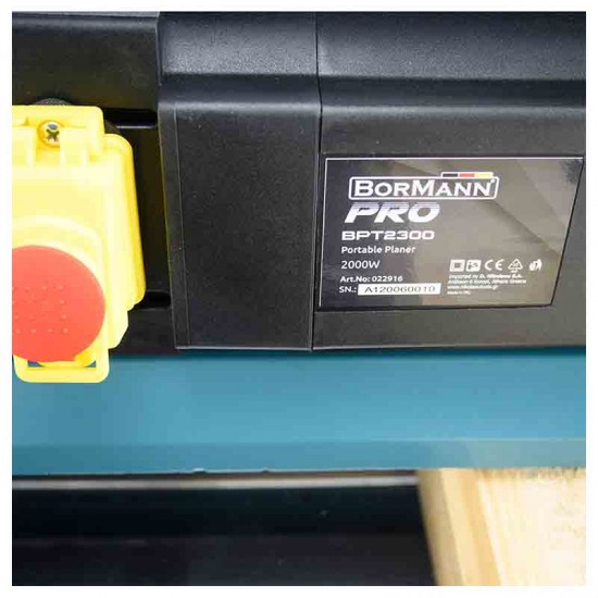 BORMANN Pro BPT2300 Πλάνη-Ξεχονδριστήρας Φορητός 2000W
