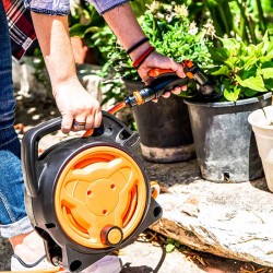 NAKAYAMA GH1000 Ανέμη Κλειστή Με Πιστόλι & Λάστιχο, 1/2