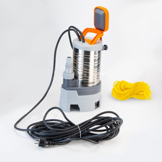 NAKAYAMA NP1100 Αντλία Ακαθάρτων Inox/Πλαστικό,900W