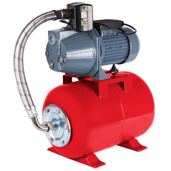 NAKAYAMA Pro NP2108 Πιεστικό Με Δοχείο 24Lt Αντλία Jet 750W