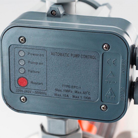 NAKAYAMA Pro NP2120 Πιεστικό Συγκρότημα με Ηλεκτρονικό Ελεγκτή,1100W