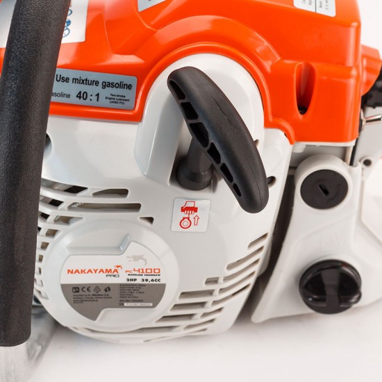 NAKAYAMA Pro PC4100 Αλυσοπρίονο Βενζίνης 2Hp,39.6cc,Λάμα 40cm, 3/8