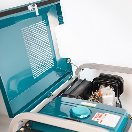 BORMANN Pro BGB9000 Γεννήτρια Πετρελαίου 4500W,6kVA,420cc,82dB,AVR,Μίζα,Μπαταρία,Τροχοί