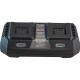 BORMANN Pro BBP2005 Φορτιστής Διπλής Μπαταρίας, 20V Li-Ion-2X4Ah-3A