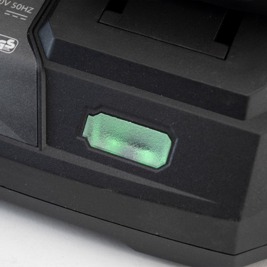 BORMANN Pro BBP2005 Φορτιστής Διπλής Μπαταρίας, 20V Li-Ion-2X4Ah-3A