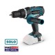 BORMANN Pro BBP3100 Δραπανοκατσάβιδο Κρουστικό Μπαταρίας 20V, Li-Ion με 2 Ταχύτητες,SOLO