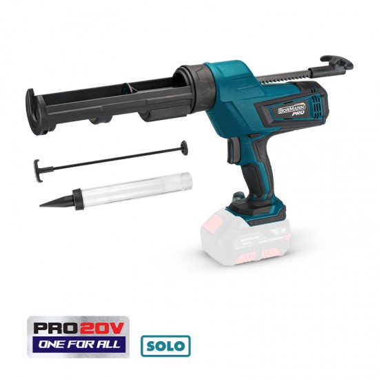 BORMANN Pro BBP3610 Πιστόλι Σιλικόνης Φύσιγγας 310ml/Σαλαμιού 600ml, Ρυθμιζόμενο, SOLO