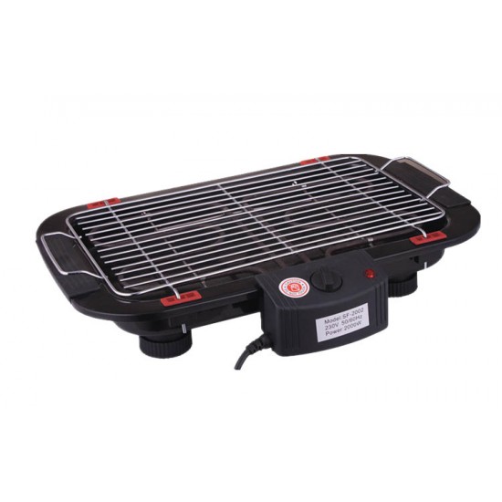 BORMANN Elite BBQ1050 Ψησταριά Ηλεκτρική 2000W,Επιτραπέζια με Θερμοστάτη