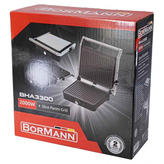 BORMANN Elite BHA3300 Τοστιέρα-Γκριλιέρα