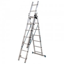 BORMANN Pro BHL5100 Σκάλα Τριπλή, 3X11 6.49M