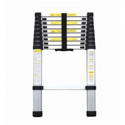 BORMANN BHL7010 Σκάλα Τηλεσκοπική Αλουμινίου, 10 Σκαλιά