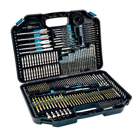 BORMANN Pro BHT1390 Σετ Τρυπάνια,Μύτες,Ποτηροτρύπανα & Καρυδάκια 246τεμ