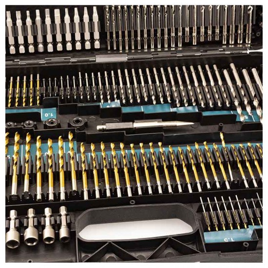 BORMANN Pro BHT1390 Σετ Τρυπάνια,Μύτες,Ποτηροτρύπανα & Καρυδάκια 246τεμ