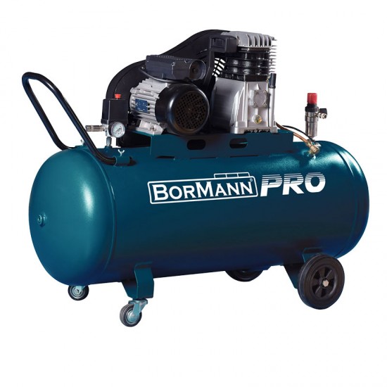 BORMANN Pro BAT5300 Αεροσυμπιεστής Ιμάντα,Τριφασικός,4Hp/270L 481L/Min