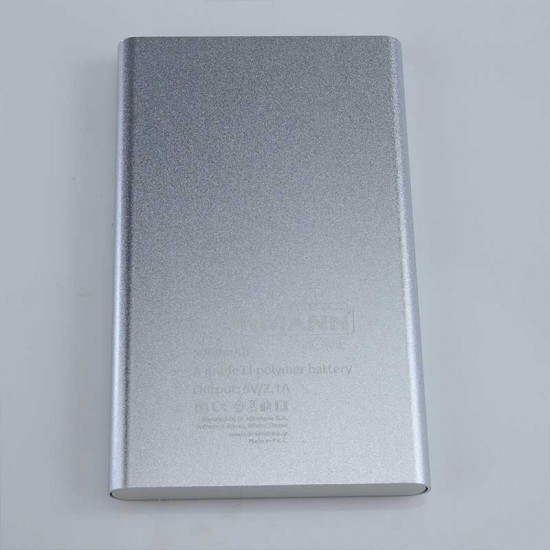 BORMANN BBC5001 PowerBank 5V,5000mAh,Ασημί