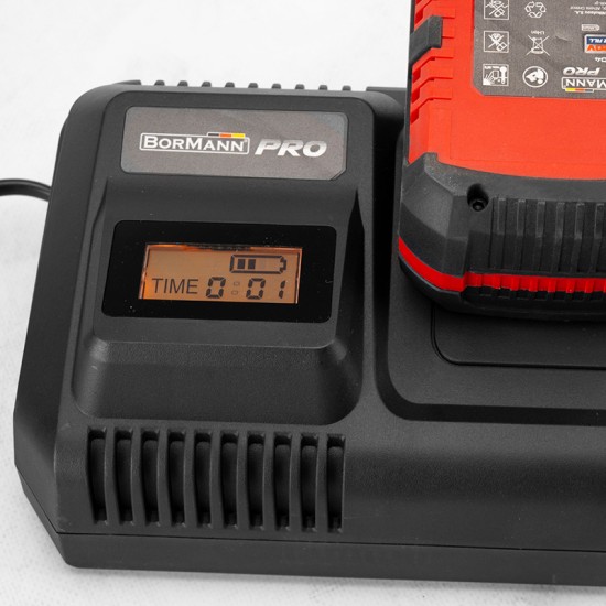 BORMANN Pro BBP2010 Ταχυφορτιστής 20V, Li-Ion, 8A