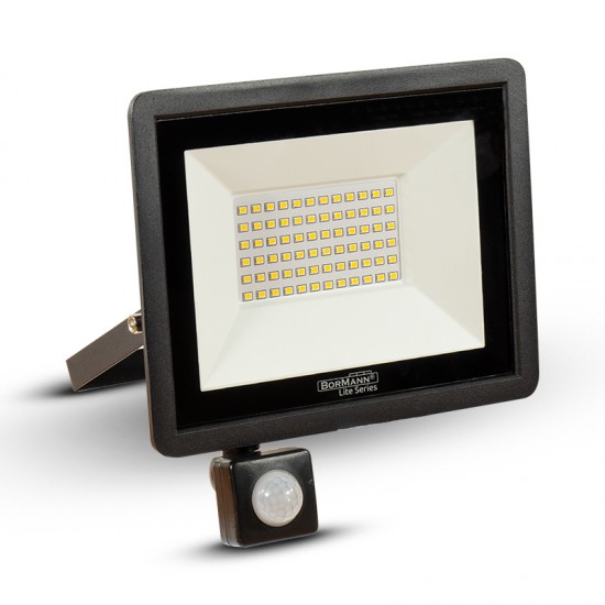 BORMANN BLF1910 Προβολέας LED 10W Με Ανιχνευτή Κίνησης 4000K 800Lumen 120° Αδιάβροχος