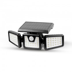 BORMANN BLF4000 Ηλιακός Προβολέας Led Ασφαλείας 6.5W, Ανιχνευτή Κίνησης