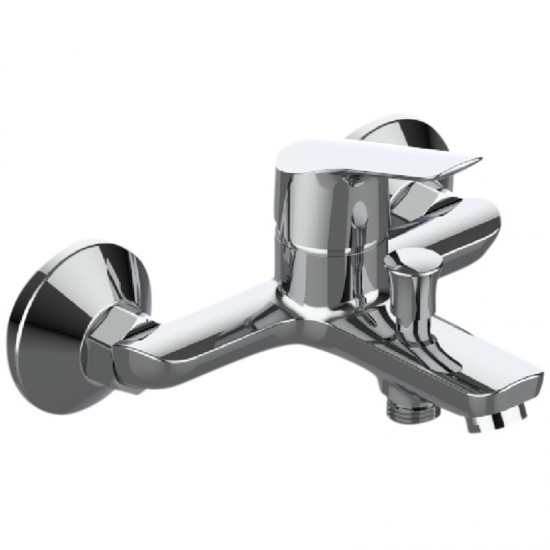 BORMANN BTW3365 Μπαταρία Μπάνιου Spring, 35mm, Αναμεικτική, 850G Με Σετ Ντους