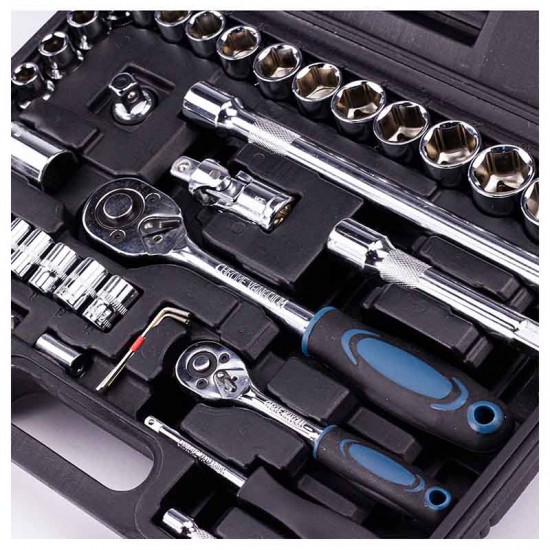 BORMANN Pro BHT5150 Καρυδάκια 1/2'' & 1/4'' 73τεμ