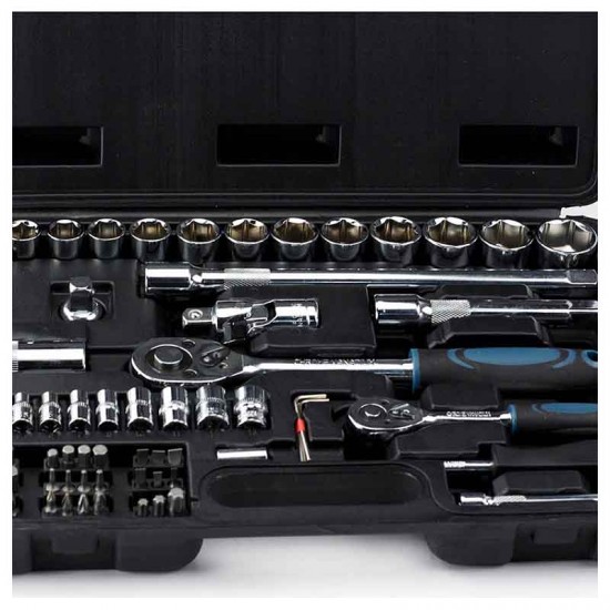 BORMANN Pro BHT5150 Καρυδάκια 1/2'' & 1/4'' 73τεμ