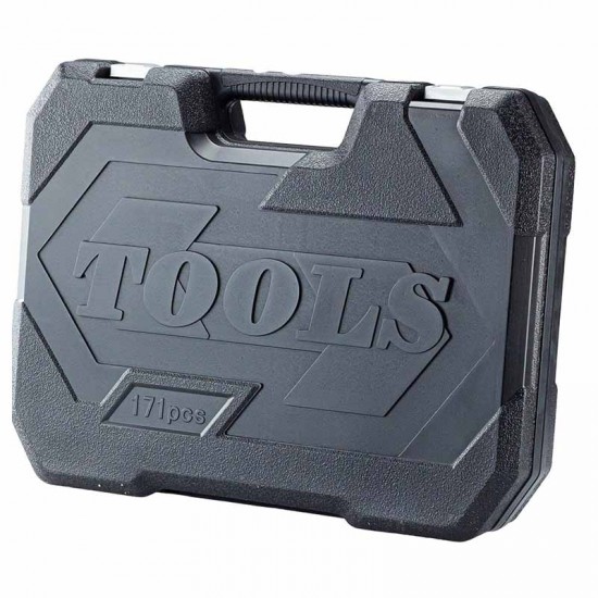 BORMANN Pro BHT5200 Καρυδάκια 1/2'', 1/4'' & 3/8'' Με Καστάνια 171τεμ