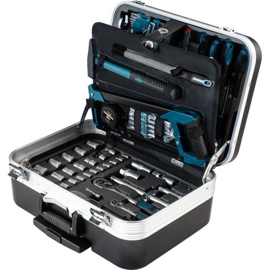 BORMANN Pro BHT5210 Εργαλεία Σετ 132τεμ,Cr-V Σε Τροχήλατη Βαλίτσα ABS