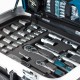 BORMANN Pro BHT5210 Εργαλεία Σετ 132τεμ,Cr-V Σε Τροχήλατη Βαλίτσα ABS