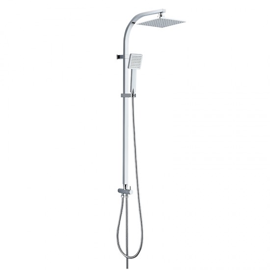 BORMANN Elite BTW5040 Στήλη Ντους Eva Σταθερή & Σετ Ντους Με Διανομέα