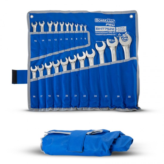 BORMANN Pro BHT7522 Γερμανοπολύγωνο Σετ 21τμχ