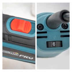 BORMANN Pro BCP3050 Αλοιφαδόρος Έκκεντρος 600W,50mm/75mm,2000-6800Rpm,με Προεκκίνηση