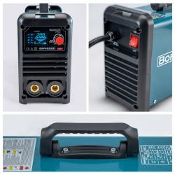 BORMANN Pro BIW2220 Ηλεκτροκόλληση Inverter, Synergic,Απόδοση 200Α/60%,Μεγ.Ηλεκτρόδιο 4mm