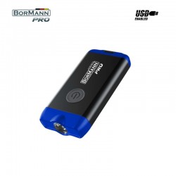 BORMANN Pro BPR6075 Φακός Μπρελόκ 150Lm, Αδιάβροχος, Λευκό & Κόκκινο Φως