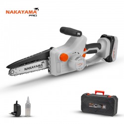 NAKAYAMA Pro EC1600 Κλαδευτικό Αλυσοπρίονο Μπαταρίας  21V, Brushless, Li-Ion, Λάμα 20cm, 1500gr