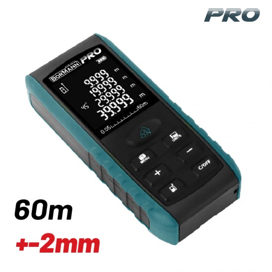 BORMANN Pro BDM6600 Μετρητής Απόστασης Laser 60m