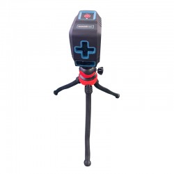 BORMANN Pro BDM6700 Αλφάδι Laser Σταυρού Red Line 15m, Σετ Με Εύκαμπτο Mini Τρίποδο 30cm