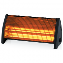 BORMANN Elite BEH7310 Θερμάστρα Χαλαζία 2200W , 3 Θερμαντικά Στοιχεία , 3 Επίπεδα Ισχύος
