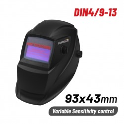 BORMANN BIW2040 Μάσκα Ηλεκτροσυγκόλλησης,Αυτόματης Σκίασης,Ρυθμιζόμενη,Din9-13,2 Φωτοκύτταρα