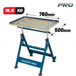 BORMANN Pro BWR4100 Τραπέζι Συγκόλλησης 760x500mm , 18,5Kg , Φορητό