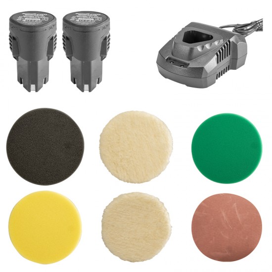 BORMANN Pro BCP3800 Αλοιφαδόρος Τριβείο Έκκεντρο Μπαταρίας 12V,150mm,8mm,2000-4500Rpm,2x2Ah