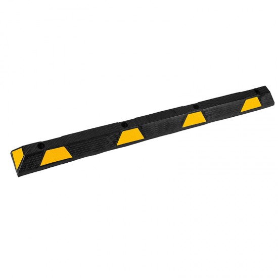 BORMANN Pro BPP2489 Στοπ Τροχών Λαστιχένιο 183cm Με Ανακλαστικές Ταινίες