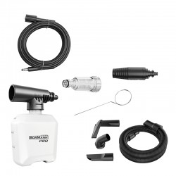 BORMANN Pro BPW3130 Πλυστικό Υψηλής Πίεσης 1600W,130Bar,480Lt Και Σκούπα Υγρών Στερεών 800W