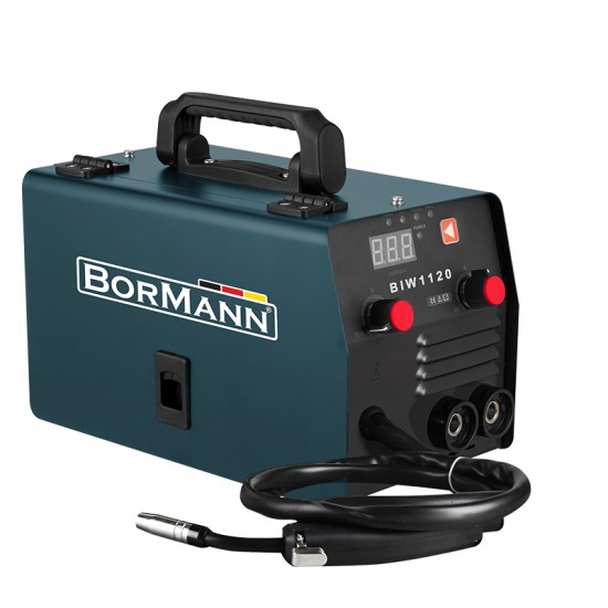 BORMANN Pro BIW1120 Ηλεκτροκόλληση MIG/MMA 120A,60% ,No Gas,450gr,Κουλούρα (0,8-0,9mm)