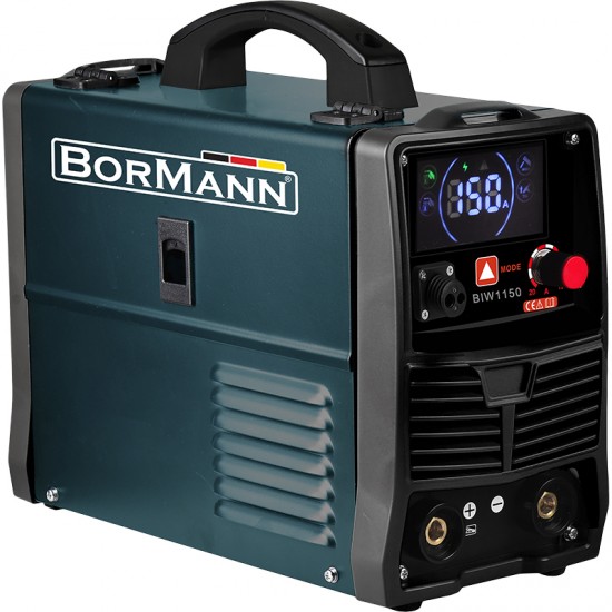 BORMANN Pro BIW1150 Ηλεκτροκόλληση MIG/MAG/TIG/MMA 150A,60%,No gas,450gr/1000gr Κουλούρα (0,8-1,0mm)