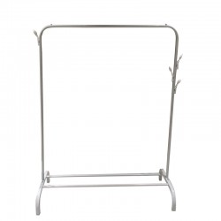 BORMANN Elite BPC2050 Κρεμάστρα Ρούχων Δαπέδου Μεταλλική, Μονή,110x40x150cm,Λευκή