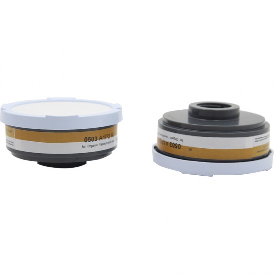 BORMANN Pro BPP2464-2 Φίλτρο Μάσκας Οργανικών Αερίων/Σκόνης Α1Ρ2 2τεμ(Κατάλληλο για ΒΡΡ2460-ΒΡΡ2462