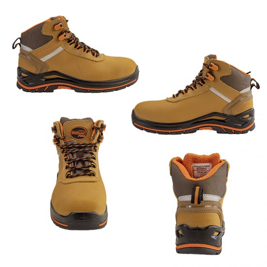 BORMANN Pro BPP8210 Μποτάκι Ασφαλείας S3 SR Desert No 42