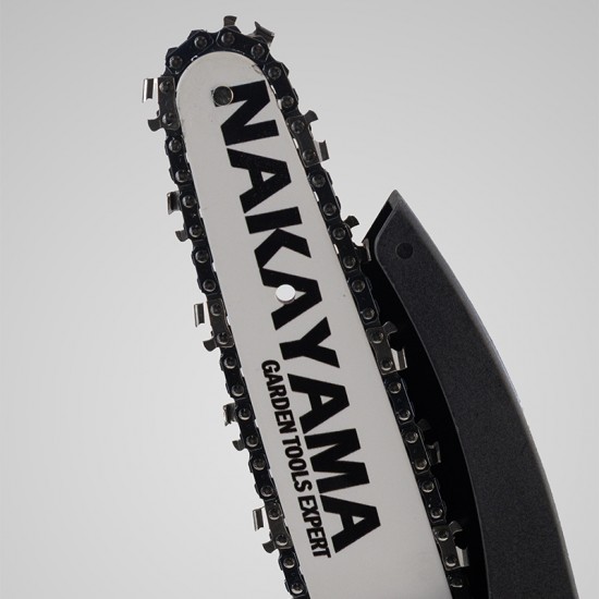 NAKAYAMA EC1050 Κλαδ Αλυσοπρίονο Μπατ 21V, Brushless, Λάμα 15cm, 825gr, 1/4