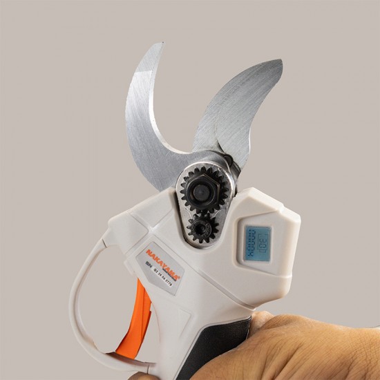 NAKAYAMA EC1250 Ψαλίδι Κλάδου Μπαταρίας 21V,Brushless,0-22/28mm, 1kg 2x2Ah Li-Ion, Βαλίτσα