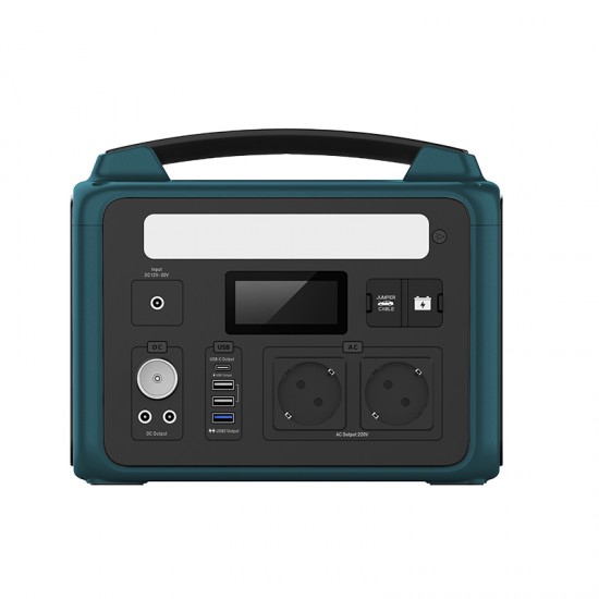BORMANN Pro BBC5060 Power Station 600W,640Wh/200000mAh , 12V/24V, AC, DC, TYPE C, USB-A , LiFePO4